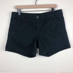 AEO Midi Black Shorts